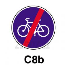 C08b - Konec stezky pro cyklisty