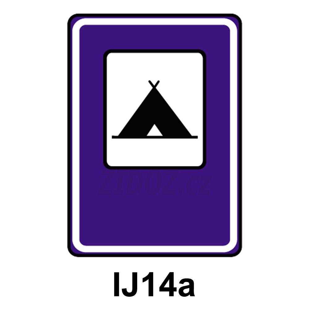 IJ14a - Tábořiště pro stany.