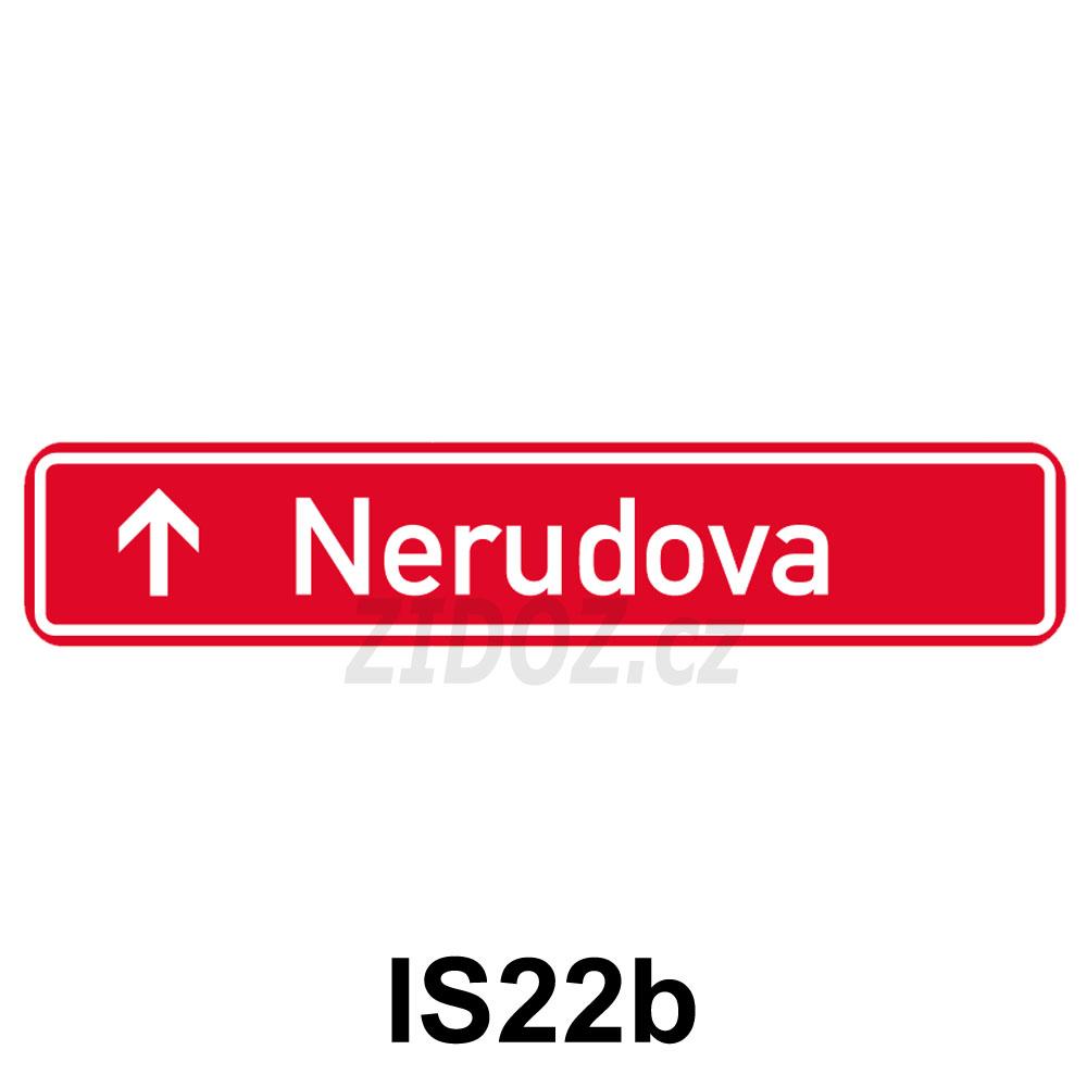 IS22b - Označení názvu ulice